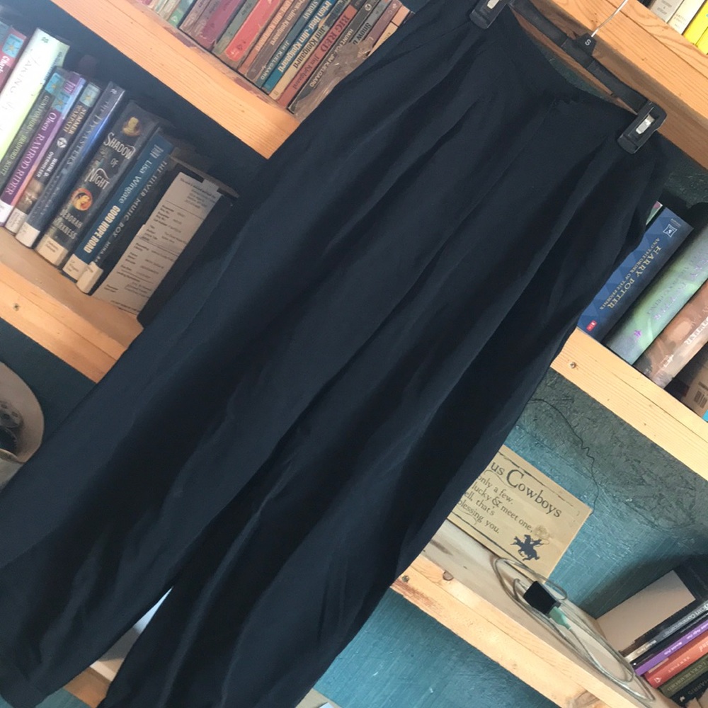 Jones New York Black pleated suit pants, 6